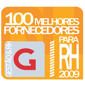 Selo Melhores Fornecedores para RH 2009