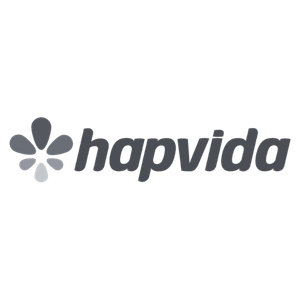 Logo Hapvida, cliente CR BASSO