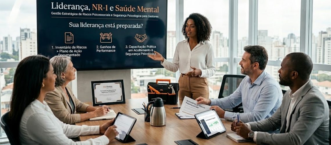 Liderança, NR-1 e Saúde Mental